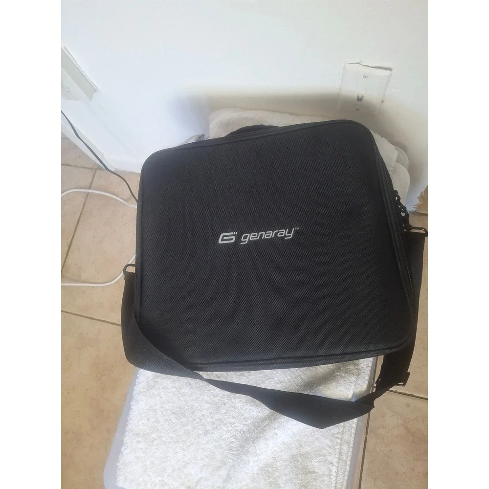 Genaray Padded Carrying Case for LED Light Panel Black Nylon Camera Gear Bag